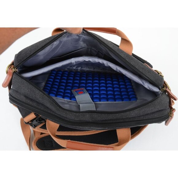 CoolBell Convertible Backpack Messenger Shoulder bag Laptop Case Handbag - Picture 8 of 9